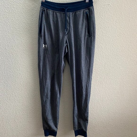Under Armour Jogger Sweatpants Men's Small / 30 Inch Inseam Gym Fitness Running - Picture 1 of 4